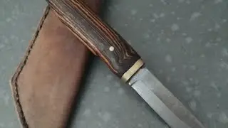 Making a Karesuando Bocote Handle Knife