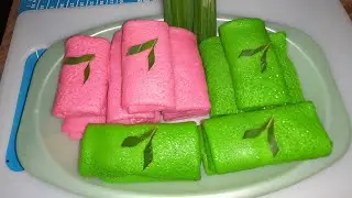 RESEP DADAR GULUNG | DADAR GULUNG ISI KELAPA | LEMBUT DAN EKONOMIS