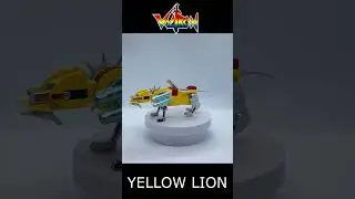 Action Toys EX GOKIN YELLOW LION #voltron #anime #4k