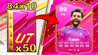 Открытие набора EA FC 24 🔥 Упаковка 99 Салахов 50x 84+ x10 😱
