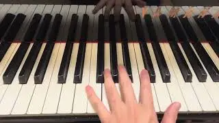 狩猟　La chasse 左手ゆっくり　♩=66 ブルグミュラー　burgmullar