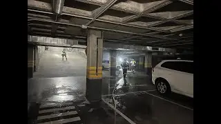 Incendio vehículo en garaje Sanchinarro