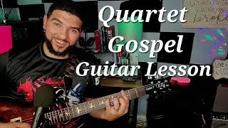 Easy Quartet Gospel Guitar Lesson Another Blessing - Williams Brothers