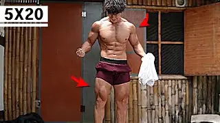 턱걸이로 상체/하체 빠르게 근육량 늘리는 맨몸운동 루틴