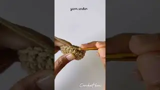 crochet yarn over vs yarn under