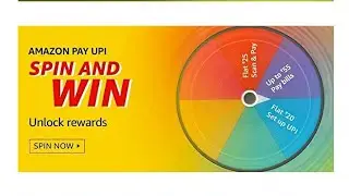 AMAZON PAY UPI SPIN AND WIN QUIZ ANSWER [ MOHAMMED OWAIS CREATOR ]