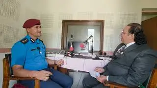 जिल्ला प्रहरी कार्यालय तनहुँका प्रमुख प्रहरी उपरीक्षक टेकबहादुर कार्कीसँग दमौली संवादमा 