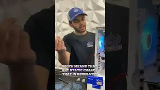 Может ли статическое электричество повредить ваши компоненты?! 🤬 #статика #компоненты #ремонттехн...