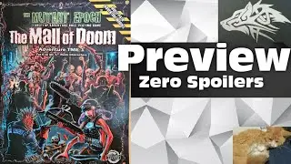 👹 Preview of The Mall of doom for The Mutant Epoch from Outland Arts & William McAusland