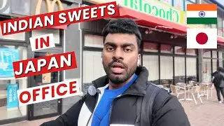 Japanese Colleagues Tried Indian Sweets 😍🇮🇳🇯🇵 | Indian in Japan