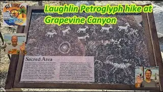 Petroglyphs at Grapevine Canyon near Laughlin, Nevada