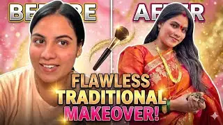 Makar Sankraanti Special GRWM Vlog 🥰 | Full Make Up Tutorial By Pradnya 💄