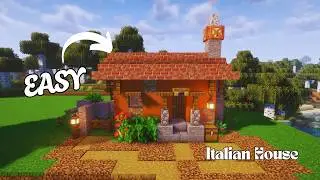 Minecraft Italian Starter House!