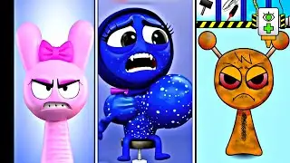 OH NO HELP SPRUNKI  😱 | Crazy Experiment Gone Wrong  | Tiles Hop Edm Rush