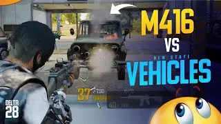 🔥 M416 VS PUBG NEW STATE VEHICLES किसमें कितना है दम? 👍