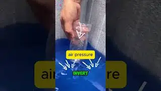 how to drain a flooded room (bell siphon) #physics #science #facts