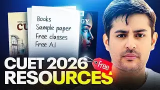Free Resources to crack CUET exam  | CUET MCA admission 2026 | CUET Exam 2026