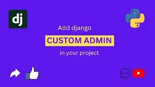Add Django Custom Admin Panel In your Django Project | Python tutorial | Django Tutorial-2022