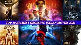 Top 10 highest grossing Indian movies 2024 || Best Indian movies in 2024 #bollywoodmovies #movie