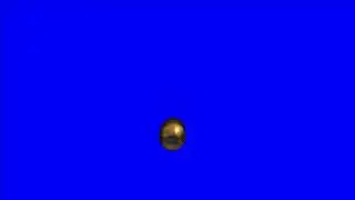 3D Copper Bullet Pass Front Slow-motion - 3D Bullets Green Screen Pack mp4