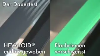 Endlos Riemen Dauertest