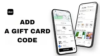 How To Add A Gift Card Code On Uber App | Step By Step