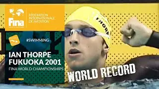 Ian Thorpe's Epic World Record Swim | Fukuoka 2001 FINA Champs