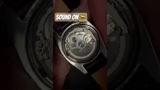 Slow motion hand winding of Seiko NH35 movement | Automatic watch #watch #seiko #asmrsounds