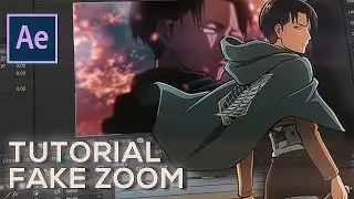 (AE) Smooth Fake Zoom! AMV Tutorial | Free Shake!!