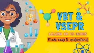 Valence Bond Theory vs. VSEPR under 10 mins || MUST KNOW DIFFERENCES