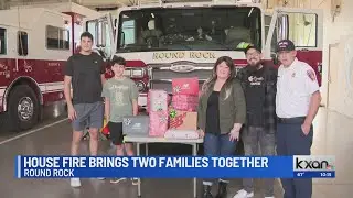 Pro baseball player helps Round Rock family's recovery after devastating fire
