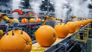 Inside a Million-Dollar Orange Juice Factory: Fully Automated Production Line