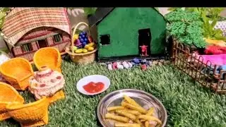 Miniature Making French fry 🍟