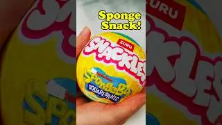Zuru Snackles Spongebob Squarepants Mystery Ball Unboxing! #unboxing #toys #asmr