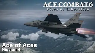 Ace Combat 6: Ace of Aces Mission 4 - Bartolomeo Fortress (Emulated, Read Description)