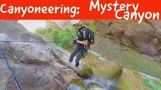 Canyoneering Mystery Canyon (Zion NP, Utah)