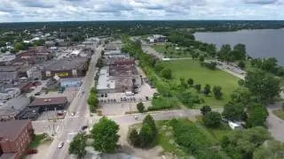 Flight over Pembroke, Ontario