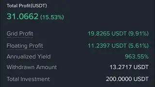 Made 30$ Daily Using Binance Spot Grid - Crypto Trading Safe Strategy