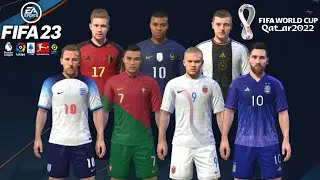 FIFA Mobile 23 New Update - National Kits Update 22/23 | FIFA World Cup Qatar 2022