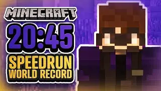 Minecraft 1.14.4 RSG WORLD RECORD SPEEDRUN [20:45 IGT]