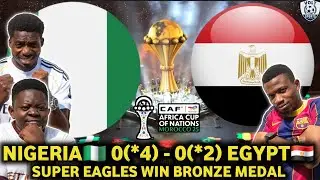 NIGERIA BEAT EGYPT TO WIN BRONZE AT AFCON 2025