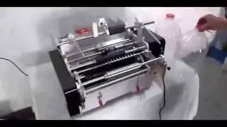 Large Round Bottles Wet Glue Labeling Machine Glue Labeler Glue Label Applicator