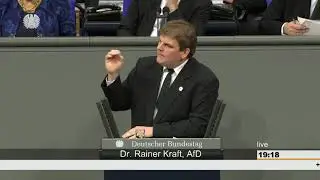 Dr. Rainer Kraft - Bundestagsrede zu Klimaschutz 18. Januar 2018