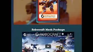 Robocraft Mech Package  Code