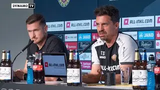 8. Spieltag | SGD - KSC | Pressekonferenz vor dem Spiel