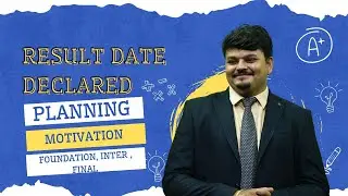 Result Date for Sep 25 | CA Foundation, CA Inter , CA Final | CA Vijay Sarda