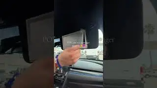 Travel-Friendly Makeup Mirror | Perfect for Copilots & Drivers