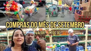 VLOG NO ATACADÃO DE MACEIÓ ALAGOAS / PROMOÇÃO GASTEI  1,700,00 NA LOJA