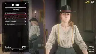 Red Dead Redemption 2 - Online : ALL FEMALE OUTLAW - CLOTHING (COATS, PANTS, ECT.)