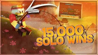 15,000 Solo Bedwars Wins [40 Minutes Of Solo Bedwars Grinding].